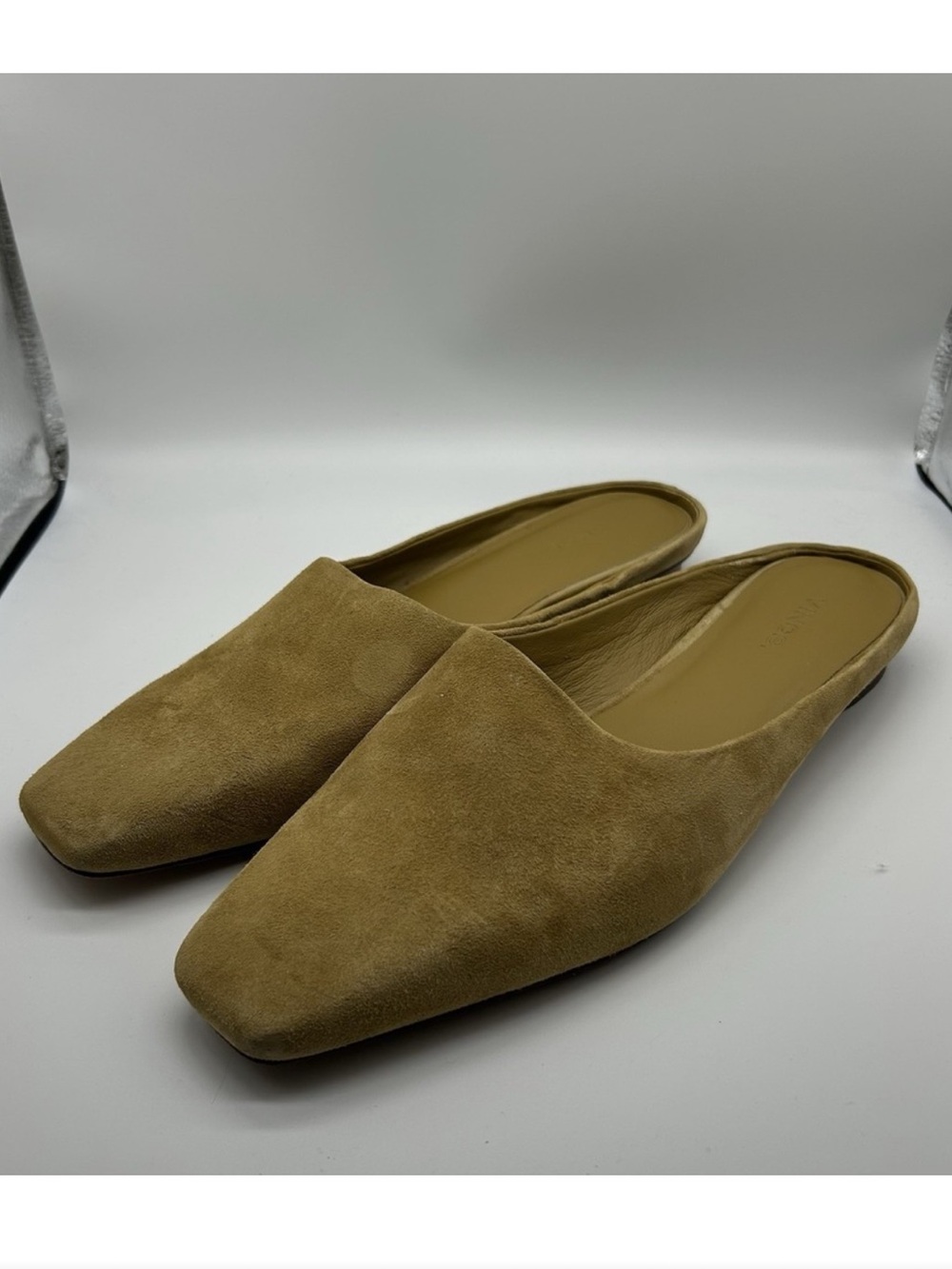 Vince | Valentina Suede Mule Flats | 8.5